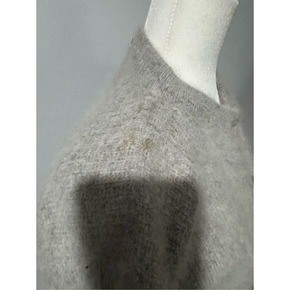 Rafique Angora Rabbit hair lambswool blend sweater button front S - Picture 8 of 10